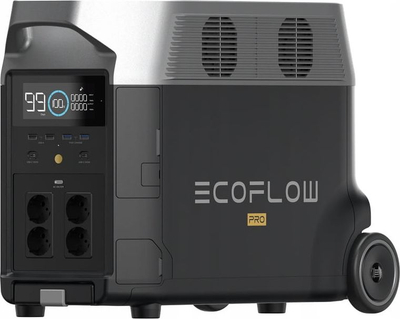 Stacion energjie portativ EcoFlow Delta Pro, LiFePO4, 3600W, i zi