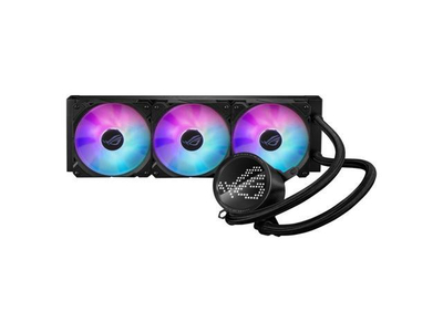 Sistem ftohës uji për procesor ASUS ROG Ryuo III 360 ARGB, 360 mm, 12 cm, i zi