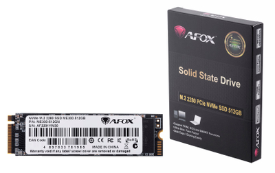 SSD Afox ME300-512GN M.2 NVMe, 512GB, 1.7 GB/s