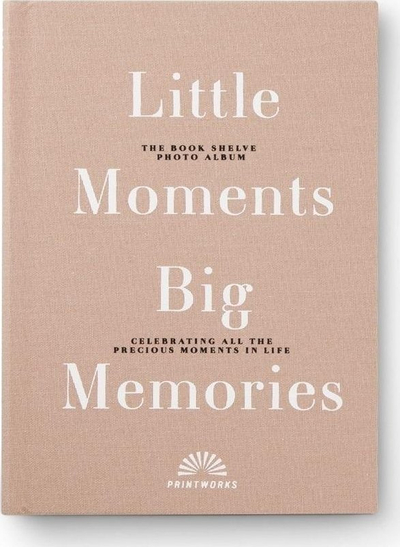 Album fotosh PRINTWORKS Little Moments, si libër, natyral me të zezë