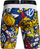 Shortse Under Armour Curry HG, kompresion, rrjetë ajrosëse, të printuara