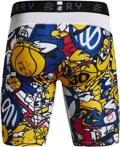 Shortse Under Armour Curry HG, kompresion, rrjetë ajrosëse, të printuara
