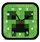 Orë murale KIDS Minecraft Creeper Min3058, 25.5cm, për fëmijë, jeshile