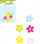 Sticker lule dekorative MFP për Pashkë, 2.5cm, set me 12 copë, shumëngjyrëshe