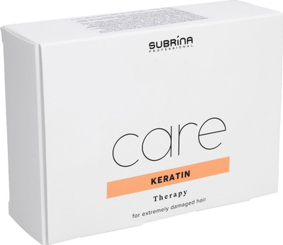 Serum flokësh Subrina Professional Care Keratin, për forcim, 6x10 ml, për goca