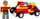 Blloqe ndërtimi Alleblox Fire Brigade, 63 copa, set për ndërtim, me ngjyra