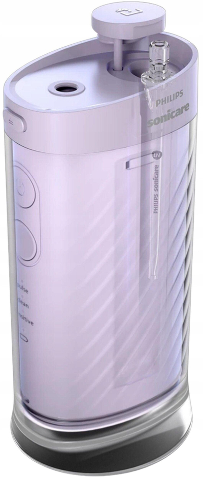 Irigator oral Philips Compact Flosser1000 HX3333/23, me ujë, dizajn kompakt, i bardhë