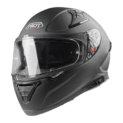 Helmete Snake Sv Black Matt