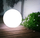 Lampë kopshti diellore GreenBlue GB123, LED, formë sfere, e bardhë