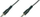 Kabëll audio DIGITUS AK-510100-025-S, stereo 3.5 mm, 2.5 m, i zi