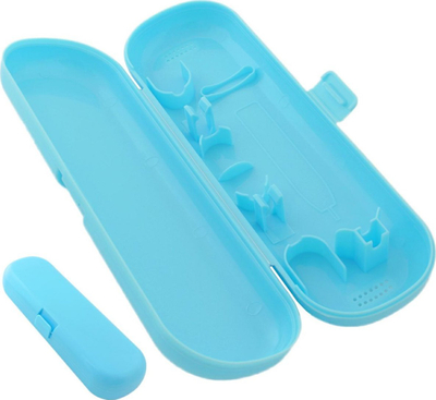 Kuti udhëtimi Gonga për furçë dhëmbësh elektrike, universale Oral-B, plastike, blu