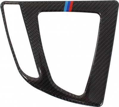 Mbulesë karboni për panelin e marsheve MTuning, BMW 3 Series GT, ABS, efekt karboni