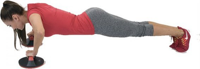 Doreza për pompa Christopeit Sport Push-Up Handles, bazë rrethore që s’rrëshqet, set me 2 copë, e zezë me të kuqe