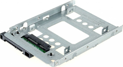 Adapter për HDD 3.5" në 2.5", SATA, metal, ngjyrë argjendi