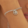 Byzylyk për femra S'Agapõ Lucky Light SKT45, i argjendtë