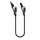 Kabllo karikimi Nomad Universal Cable V3, USB‑C 0.3m, 240W Kevlar, e zezë