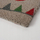 Tapet dere Boltz Christmas Mat MONTI, 60 x 40 cm, fibra kokosi, gri me motive festive