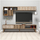 Mobilje TV Hommy Craft Milan Core, 180 cm, PAL 18 mm, dru natyral