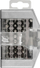 Set bitash Einhell 49118800, 32 copë, çelik, me kuti plastike