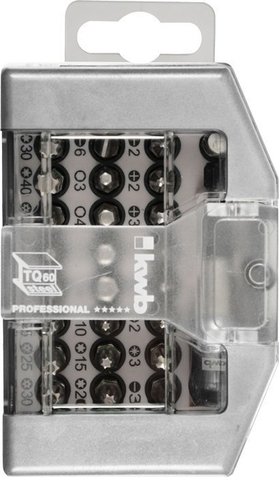 Set bitash Einhell 49118800, 32 copë, çelik, me kuti plastike