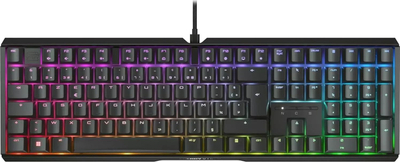 Tastierë CHERRY XTRFY MX 3.1, 100%, me drita mbrapa, USB-C, e zezë