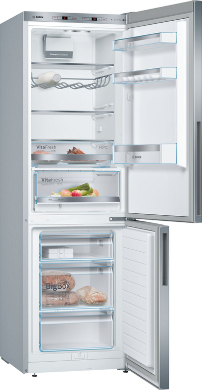 Frigorifer kombinë Bosch KGE36AICA, 214L, 186cm, inox