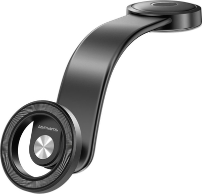 Mbajtëse magnetike makine 4smarts Car Holder Magnet Flex, për telefon MagSafe, e zezë