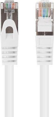 Kabllo rrjeti Lanberg Patchcord CAT.6 FTP, 2m, set 10 copë, e bardhë