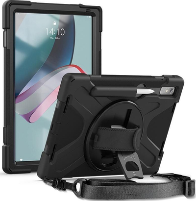 Kuti mbrojtëse AUSTIN Defender Case për Lenovo, material i fortë, dizajn i qëndrueshëm, e zezë