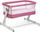 Krevat anësor Chicco Next2me Pop Up, palosës, me dyshek, Orchid