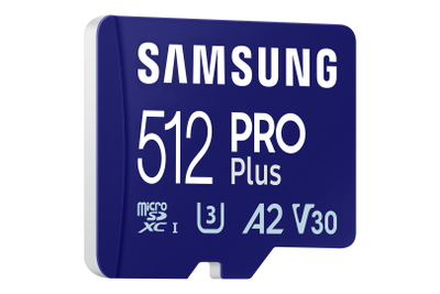 Мемориска картичка Samsung PRO Plus MicroSDXC, 512GB, U3 A2 V30