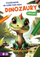 Liber ngjyrosjeje Zielona Sowa Coloring Books for the Four Seasons Dinosaurs, me dinozaurë, me ngjitëse, shumëngjyrësh