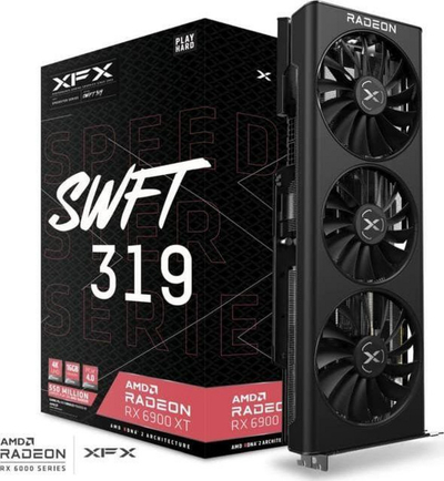 Kartelë grafike XFX Radeon RX 6900 XT Speedster SWFT319 (RX-69XTAQFD9), 16GB GDDR6