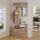 Set paradhomë me pasqyrë Gorn 90×24×190 Hcm (HM2473.04), bardhë