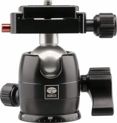 Kokë tripodi Sirui B00K Ball Head, alumin, mban gjer në 10 kg, e zezë