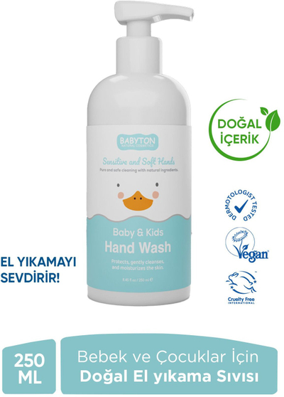Sapun i lëngshëm për duar Babyton Baby & Kids, 250 ml