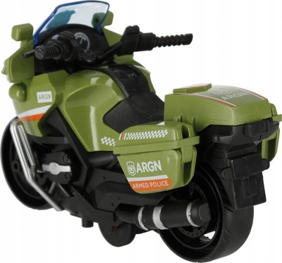 Lodër motor shpëtimi Mega Creative 524216, 13 cm, shumëngjyrëshe