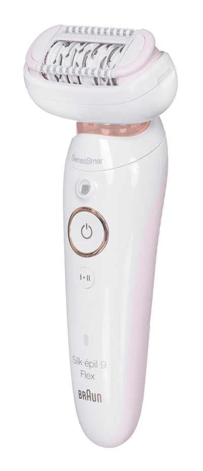 Epilator Braun Silk-épil 9 Flex 9002, pa tel, i bardhë
