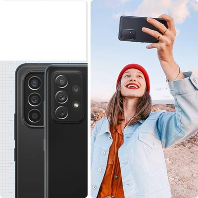 Mbrojtëse Spigen Thin Fit për Samsung Galaxy A53, e zezë