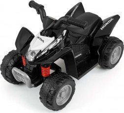 Quad elektrik për kalamaj Milly Mally Honda ATV TRX 250X, 6V, me drita, i zi