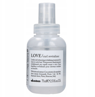 Sprej për kaçurrela Davines LOVE Curl Revitalizer, 75ml