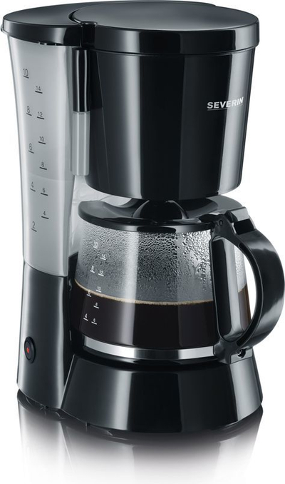 Makinë kafeje me filter Severin KA 4479, 800 W, 1.25 L, e zezë