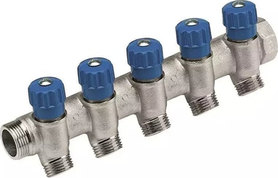 Valvul uji Sourcing C32500QB35, 3/4" x 1/2", për ujë të ftohtë