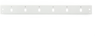 Panel frontor fibror Digitus DN-96200-QL, Quick Lock, 6x SC SX LC, gri