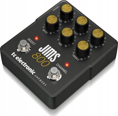 Pedal preamp kitarre TC Electronic JIMS 800, dy kanale, dalje DI, i zi