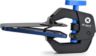 Mjet për me hap telefonin iFixit Anti Clamp, me kupa thithse, rregullim me vidë, i zi