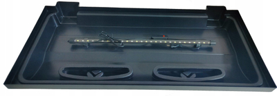 Kapak akuariumi Wiwal New LED Cover 80x35, 9W, dritë ditë natë, i zi