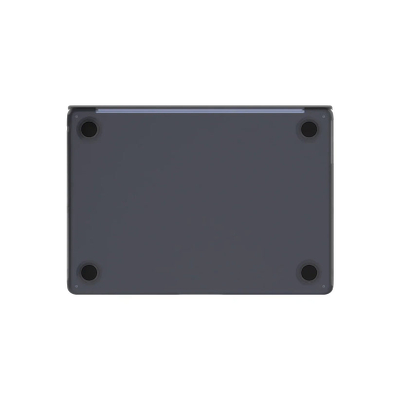Mbrojtëse laptopi NOA Safeguard për MacBook Air 15" M2, kapak i fortë hardshell, ngjyrë smoke black