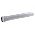 Tub oxhaku PP single wall, diametër 60mm, gjatësi 1m, gri