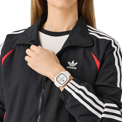 Orë dore Adidas Retro Wave Two Chrono AOSY24532, unisex, e bardhë